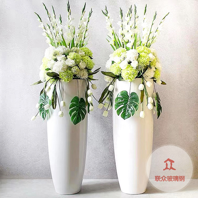 卡通兔子花缸雕塑園林景觀小品花園庭院房產(chǎn)小區(qū)綠地裝飾花盆兔子